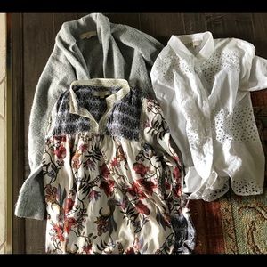 LOFT blouses and sweater